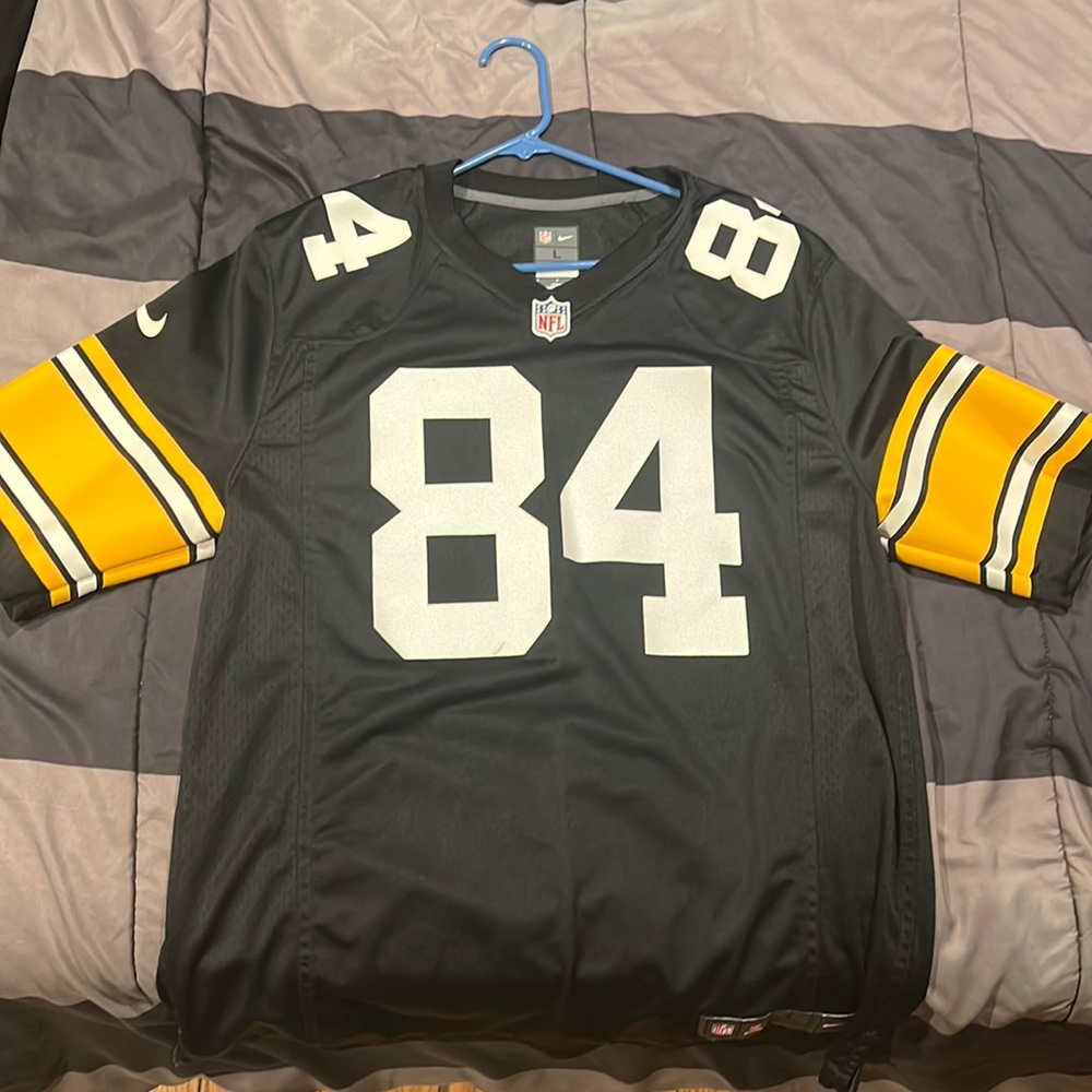 ANTONIO BROWN PITTSBURGH STEELERS NIKE GAME JERSEY - BLACK - LARGE